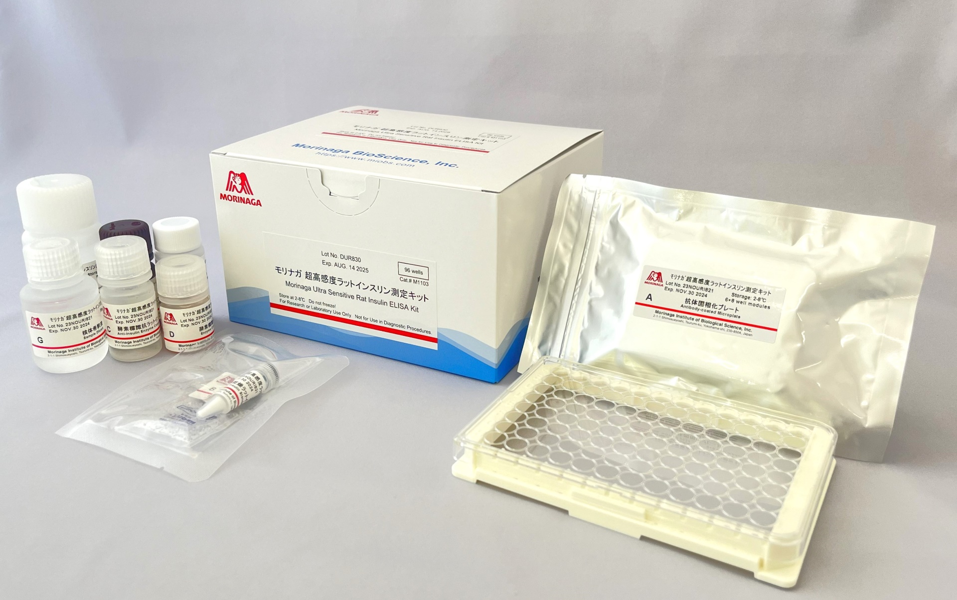 超高感度ラットインスリン測定キット｜株式会社森永生科学研究所